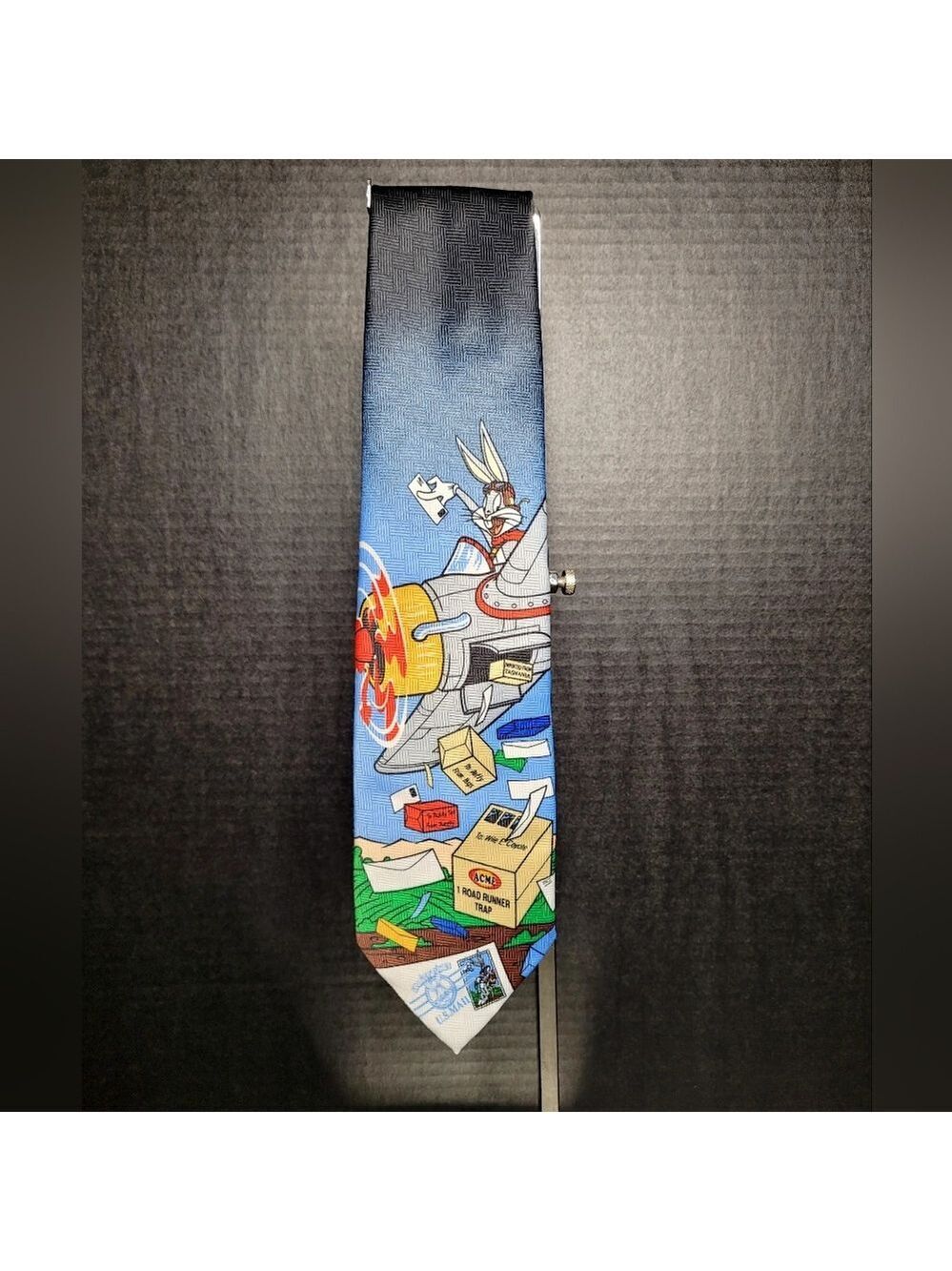 Looney Tunes Stamp Collection Bugs Bunny Men's Tie